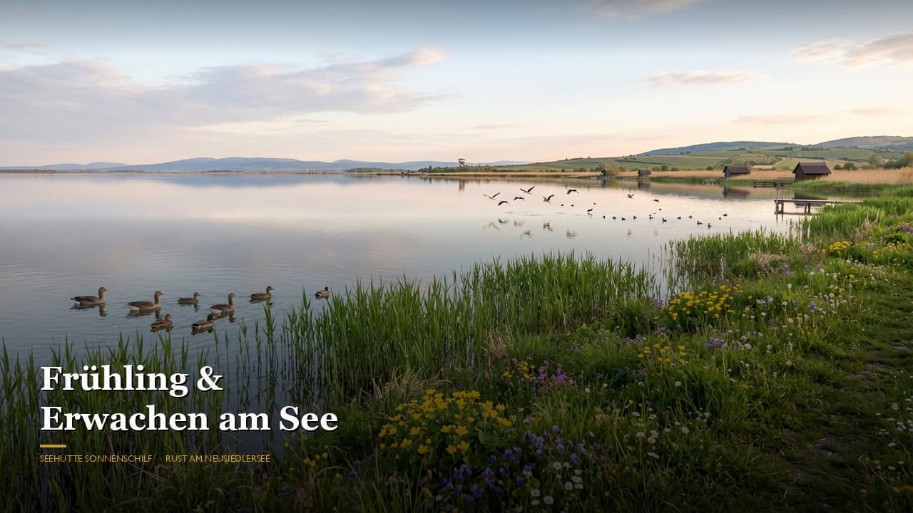 Frühling am Neusiedlersee: Was Sie im April & Mai erwartet
