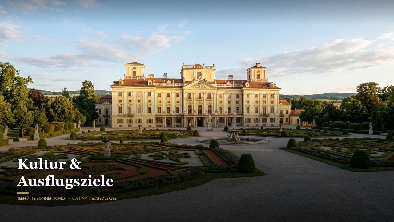 Day Trip Destinations Burgenland: Esterházy Palace, Lake Festival & the Old Town of Rust