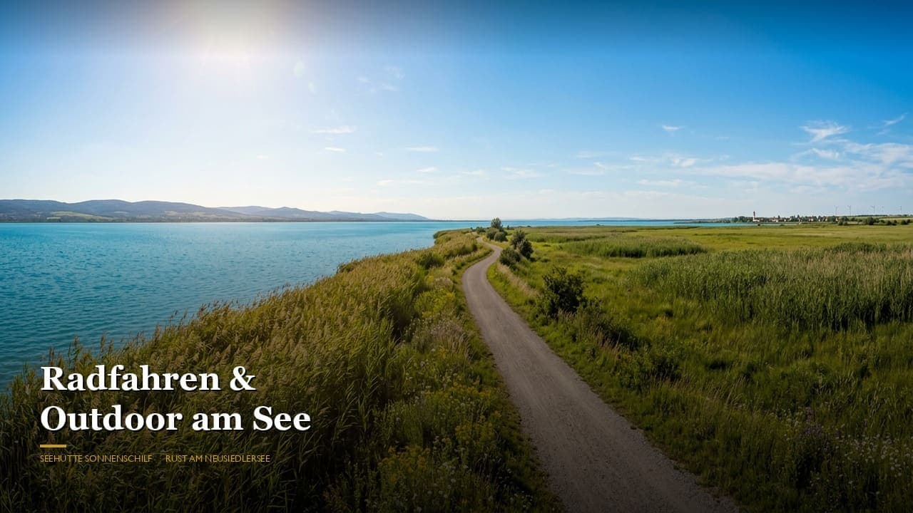 Radfahren am Neusiedlersee: Der Neusiedler See Radweg, E-Bike-Touren & Wandern im Burgenland
