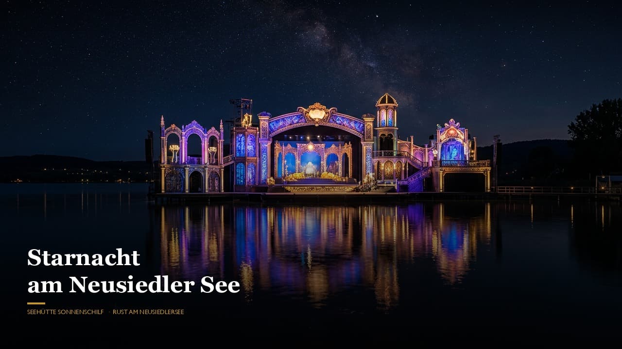 Starnacht am Neusiedler See 2026: Programm, Tickets & Unterkunft in Rust